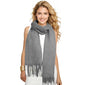 Winter Soft Long Scarf, Pashmina Shawls and Wraps, Warm Large Scarves for Men Women Evening Dress Wedding - color: Light Grey