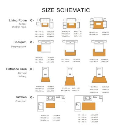 Modern Rectangle Area Rug, 5'3"x7'3" Rug Non-Slip Machine Washable Rugs Meditation Theme Yoga Mat Mountain View Prints Large Carpets - size: 5'3"x7'3" (160cm x 221cm）