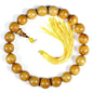 Zen Dear Natural Golden Sandalwood Mexican Bocote Mala Prayer Bead Bracelet Link Wrist Necklace Mala Beads - style: 20mm 21 beads Boutique