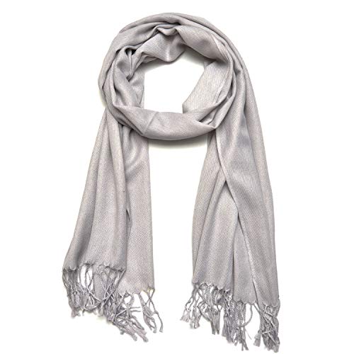 Gelante Plain Soft Pashmina Shawl Wrap Scarf Solid Colors.