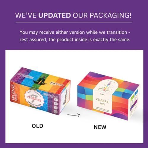 7 Chakra Incense Brick Gift Set by Aromafume | 14 Bricks & Tree of Life Exotic Burner | Smokeless Incense Set for Chakra Balance | Yoga & Meditation Gifts | Incense Kit for Plexus, Root & More - color: Starter Kit W/ Tree of Life