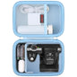 Elonbo Carrying Case for KODAK PIXPRO AZ528/ AZ255/ AZ405/ AZ425/ AZ401 Digital Camera, Kodak PIXPRO Astro Zoom Vlogging Camera Hard Travel Storage Bag, Mesh Pocket fits Battery Cable, Blue - color: Blue