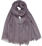 Women Summer Scarfs Lightweight Large Long Gauze Shawl Linen Beach Wrap Plain 75”×43” - color: Mauve