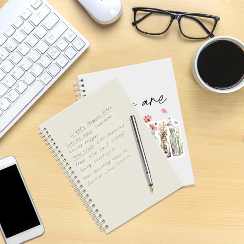 You Are Amazing Spiral Journal Notebook for Women, Funny Notebooks for Coworkers, Appreciation Gifts for Grandma Mom Aunt, Inspirational Birthday Gifts for Sister Daughter BFF Friend