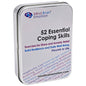 Mind Brain Emotion 52 Essential Coping Skills Cards - Self Care Exercises for Stress and Social Anxiety Relief - Resilience, Emotional Agility, Confidence Therapy Games for Teens, Adults