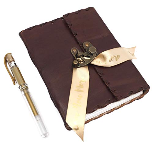 Gratitude Journals, Handmade Leather Journal, Stylish Women's Leather Journal