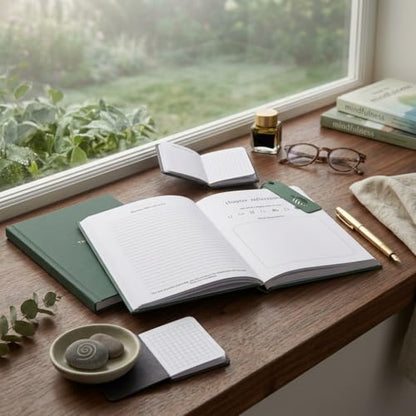 If I Truly Knew Myself: Guided Journal for Emotional Healing & Self-Discovery – Undated Daily Reflection Notebook with Shadow Work Prompts, Healing Exercises & Goal Setting – Premium A5 Hardcover (Green)