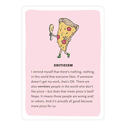 Affirmators! Creativity: 50 Affirmation Cards Deck: 50 Affirmation Cards to Help You Help Yourself - Without the Self-Helpy-Ness!