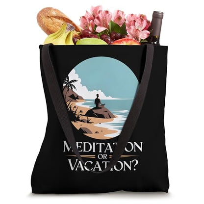 Meditation Or Vacation Chakra Healing Tote Bag