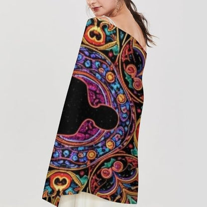 Ladies Warm Autumn Scarf Pashmina Wraps Shawl Winter Cozy - color: Picture (364)