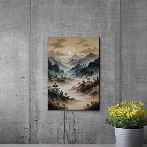 Japanese Wall Art, Minimalist Wall Art, Neutral Abstract Art, Modern Minimalist, Zen Wall Art, Zen Printed Wall Art, Japanese Art Print, Decor Canvas, Arts