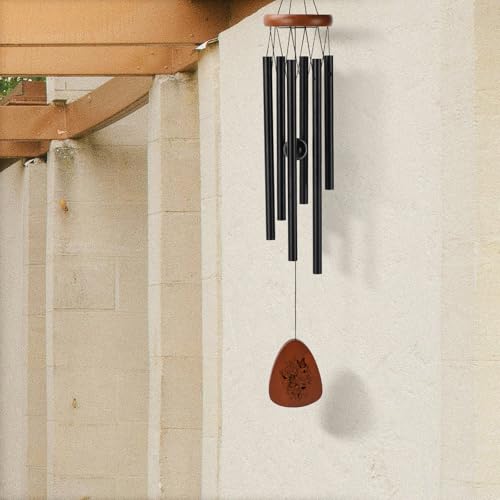 PRSTENLY Gifts for Mom from Daughter Son- Moms Wind Chimes Gifts from Kids for Birthday Valentines Day Mothers Day Christmas Best Mom Ever Gift - size: Mom