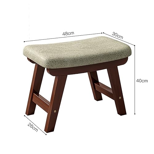 TsoLay Meditation Bench, Meditation Kneeling Bench with Extra Thick Comfortable Cushion, Hand Made Wooden Kneeling Ergonomic Seat, Easy on HIPS and Knees, for Deeper & Longer Meditation