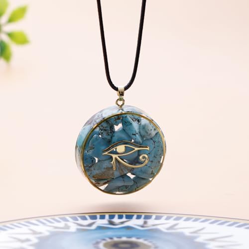 Day Day Up Tree of Life & OM Symbol Orgone Pendant Necklace – Chakra Balancing Energy Jewelry for Meditation - style: Style 1