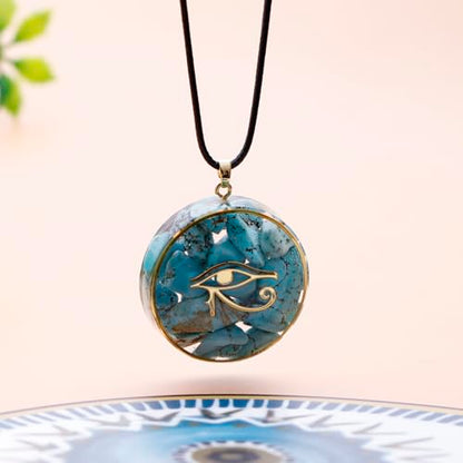 Day Day Up Tree of Life & OM Symbol Orgone Pendant Necklace – Chakra Balancing Energy Jewelry for Meditation - style: Style 1