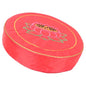 Red Round Meditation Cushion Pillow with Buckwheat Bolster, Thick Small Floor Seat Cushion for Zen, Yoga, and Prayer Sitting