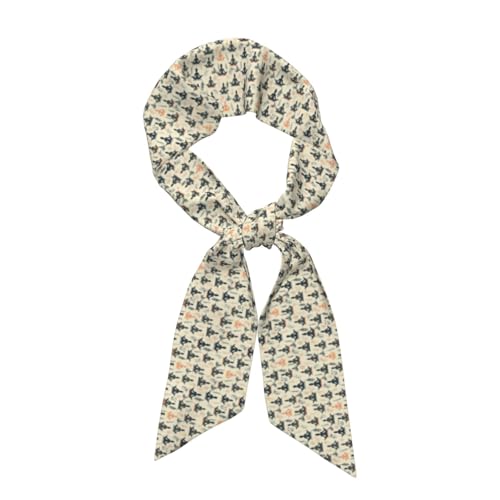Yoga Meditation (7) Print Women'S Scarf For Handbags Scarves Headscarf Fall Gift