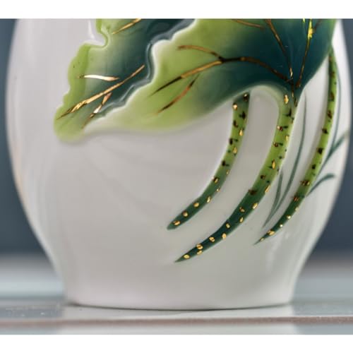 Room Decor Ceramic Vase Ornaments Living Room Countertop Flower Arrangement Creative Porcelain New Chinese Zen Style Dining Table Centerpiece Decor
