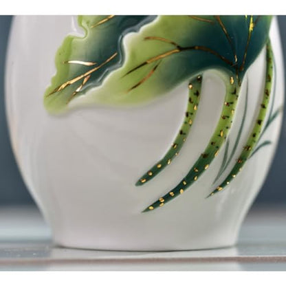 Room Decor Ceramic Vase Ornaments Living Room Countertop Flower Arrangement Creative Porcelain New Chinese Zen Style Dining Table Centerpiece Decor