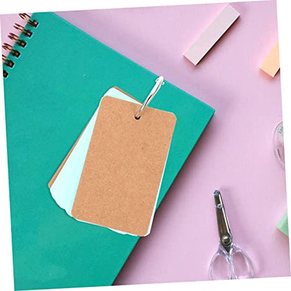 Veemoon 7sets Cute Notepads Blank Flashcards Memo Cards English Vocabulary Cards Japanese Stationery for Study