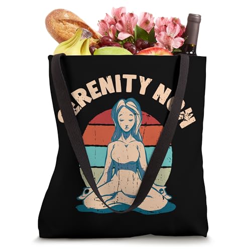 Serenity Now Meditation Tote Bag
