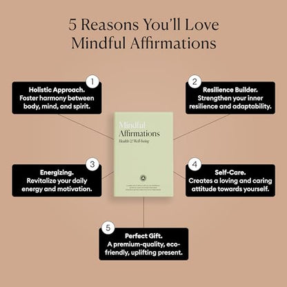 Intelligent Change Mindful Affirmation Cards for Health and Wellbeing