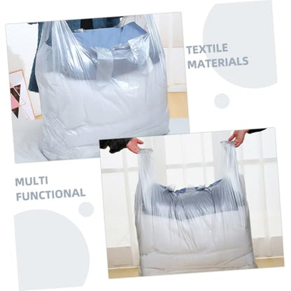 SOLUSTRE 10pcs Large Storage Bags Duffel Bags for Moving Quilt Storage Hooks Heavy Duty Trash for Home