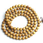 Zen Dear Natural Golden Sandalwood Mexican Bocote Mala Prayer Bead Bracelet Link Wrist Necklace Mala Beads - style: 6mm 108 beads