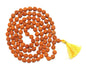 ASHIRWAD Original Nepali Certified Rudraksha Mala Natural Himalayan Genuine Rosary Tibetan Garland Necklace Bracelat for Wearing and Japa Mala 5 Mukhi Mala, 108 Beads Mala | AE000146-00 - style: 7.0 mm w/o Cert