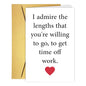 Funny Get Well Soon Card for Colleague, Friend, Brother, Sister, or anyone else, Encouragement Card, Think Of You Gift for Women Men - color: #3