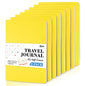 feela 8 Pack Soft Cover Journal Bulk, Notebooks College Ruled for Work, Lined Travel Journal for Women Men, Note Taking Notebook School Supplies Business Writing, 8.2” x 5.5”, A5, Lemon Yellow - color: 8 Lemon Yellow