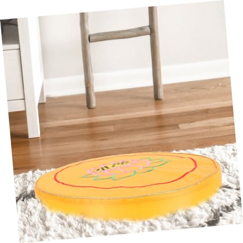 MAGICLULU 2pcs Round Meditation Cushions Lightweight Seating Mat for Prayer Worship Versatile Kneeling Pad for Buddhist Practices Compact Design for Comfort
