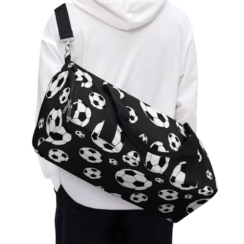 Soccer Balls Football Large Capacity Portable Fitness Bag, Easy to Carry - color: soccer balls football
