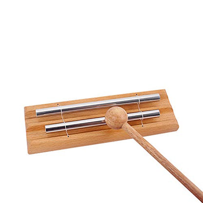 Alnicov Meditation Chimes，With Mallet ，Teacher Tools，For Prayer Yoga Eastern Energies Music Gift
