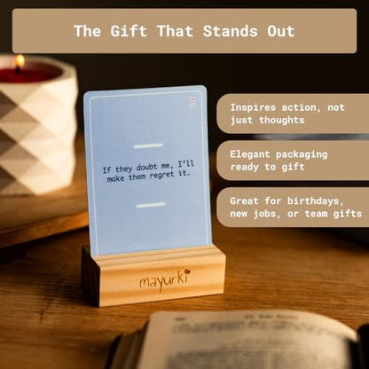 UNSTOPPABLE Affirmation Cards – 52 Bold Mindset Quotes for Ambitious Women, Men Entrepreneurs & High Achievers – Motivational Gift for Her, Him, Boss, or Relentless Dreamer