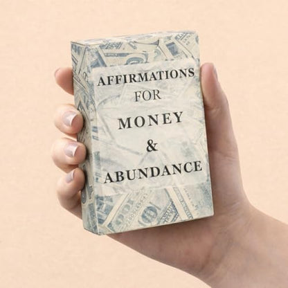 Isaac Liev Money Affirmations Cards - Motivational Daily Affirmation for Men Women, Manifestation Abundance Wealth Mindset Manifesting Card - Blessings Cards - Gift for Work, Office, Boss - style: Money Affirmation