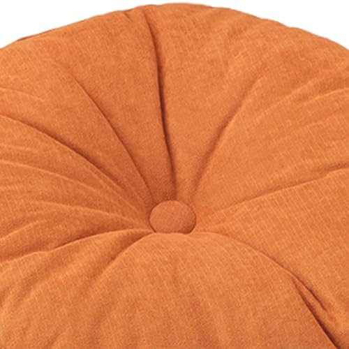 Floor Pillow Meditation Cushion Floor Cushion Pad for Prayer, Orange