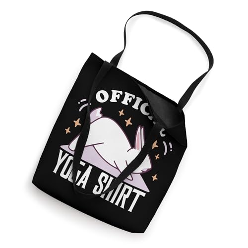 Zen Meditation Bunny Yoga Omm Tote Bag