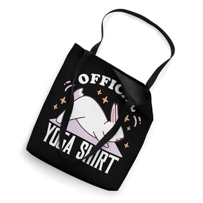 Zen Meditation Bunny Yoga Omm Tote Bag
