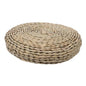 ABOOFAN 1Pc Round Woven Meditation Mat Cotton Filled Cushion for Yoga Home Decor and Photo Background Soft and Comfortable Tatami Style Seat Mat