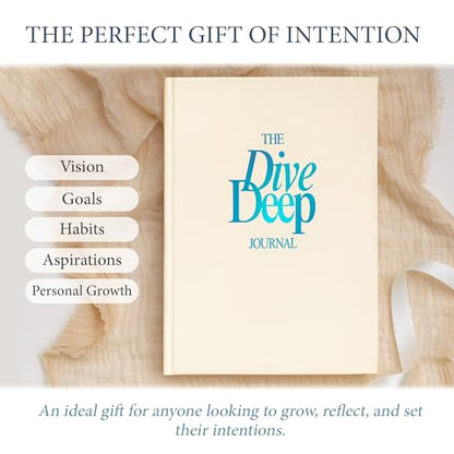Daily Dopamine Dive Deep Guided Journal: 72 Prompts for Self-Reflection, Personal Growth & Visualization | Undated Self-Discovery Notebook with Vision Board Templates for Men & Women | Mindfulness & Healing Journal