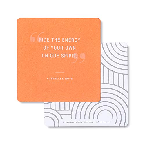 Compendium Weekly Reflections Card Set — 52 Inspiring Quotes, One Card for Each Week of the Year, Includes Desktop Display Stand - color: Weekly Reflections Card Set