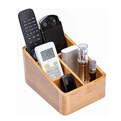 Wood Storage Box - Retro Office Living Room Coffee Table Jewelry Cosmetics Storage Box