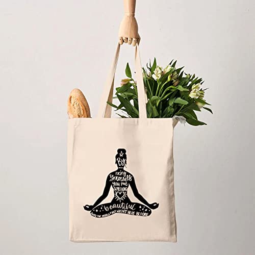G2TUP Yoga Cosmetic Bag - meditation & Zen Inspired Gift for Yoga Lovers