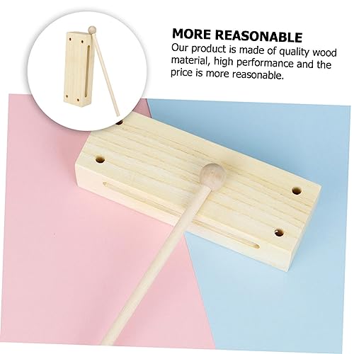 Vaguelly Traditional Music Rhythm Block Musical Toy Percussion Block Educational Boys and Girls Instrument Music Plaything for Boys and Girls
