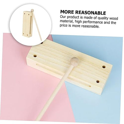 Vaguelly Traditional Music Rhythm Block Musical Toy Percussion Block Educational Boys and Girls Instrument Music Plaything for Boys and Girls