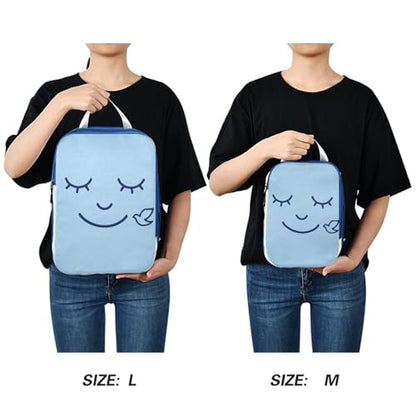 With Zipper 3pcs Travel Packing Storage Bags Polyester Bags for Closet, Peaceful Dove Look (1) (3 Set) - color: Peaceful Dove Look (1)