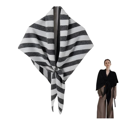 Women's Solid Color Shawl - Pashmina Shawl Wraps Women Knitted Shawls and Wraps Cardigan Cape Wool Sweater Shawl Scar - color: #11
