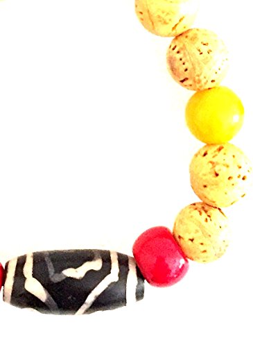 OMA Rudraksha Bracelet Spiritual Healing Stretch Bracelet to Regulate Blood Pressure and Body Fat BRAND - style: Third Eye