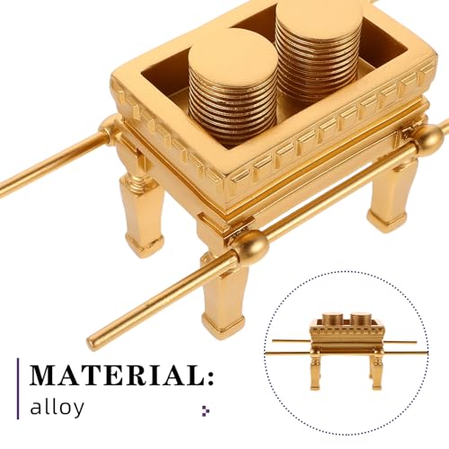 GLEAVI Tabletop Spiritual Altar: Prayer Holiday Ornament - Religious Celebration Table Decor - Resin Craft Golden Alter Centerpiece for Office and Home - size: 18.00X8.50X7.30CM